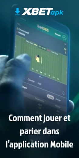 comment jouer et parier dans application mobile